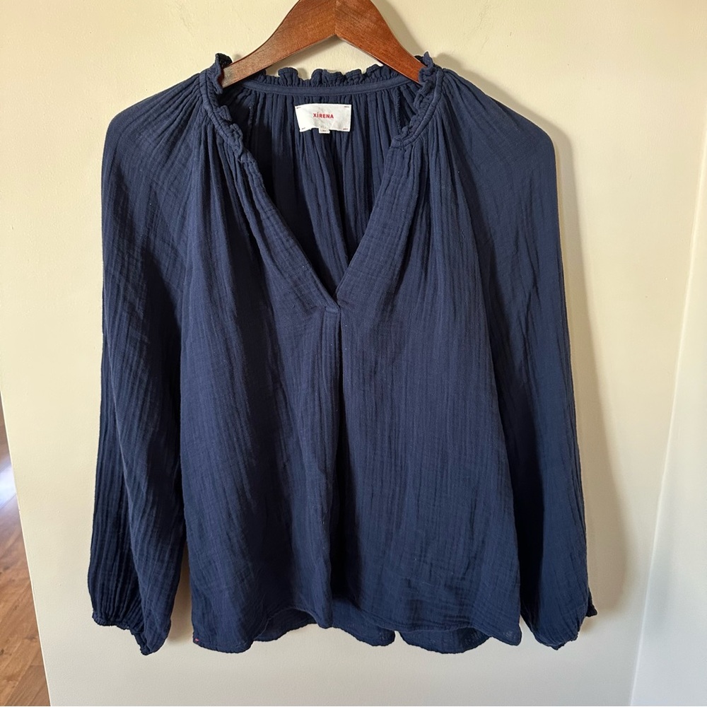 Xirena Navy Camila Top